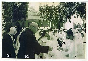 COMMUNIONS ORAN SOEURS TRINITAIRES DE SAINT LOUIS SOLENNELLE 1953 002